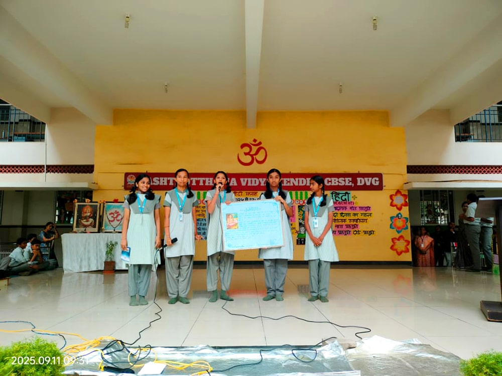 Hindi Week Celebration in RVK - Davangere (10)