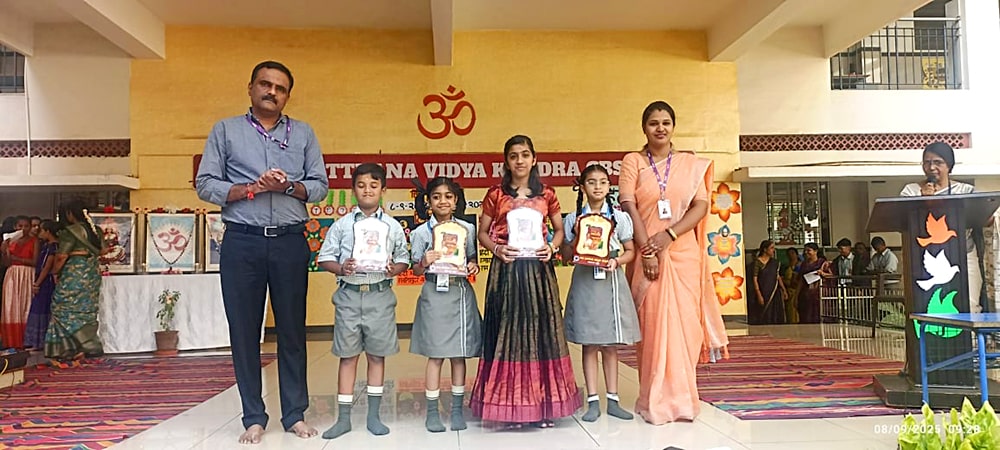 Students of RVK – Davangere participated in Rani Abbakka Ratha Yatra -2