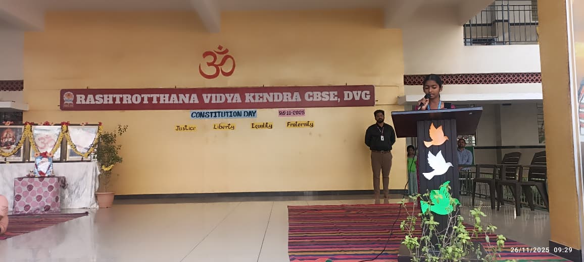 Constitution Day Celebrated in RVK - Davangere (3)