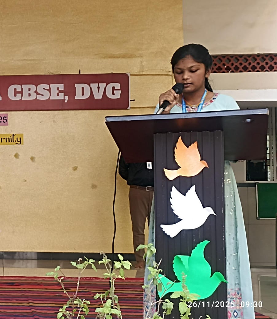 Constitution Day Celebrated in RVK - Davangere