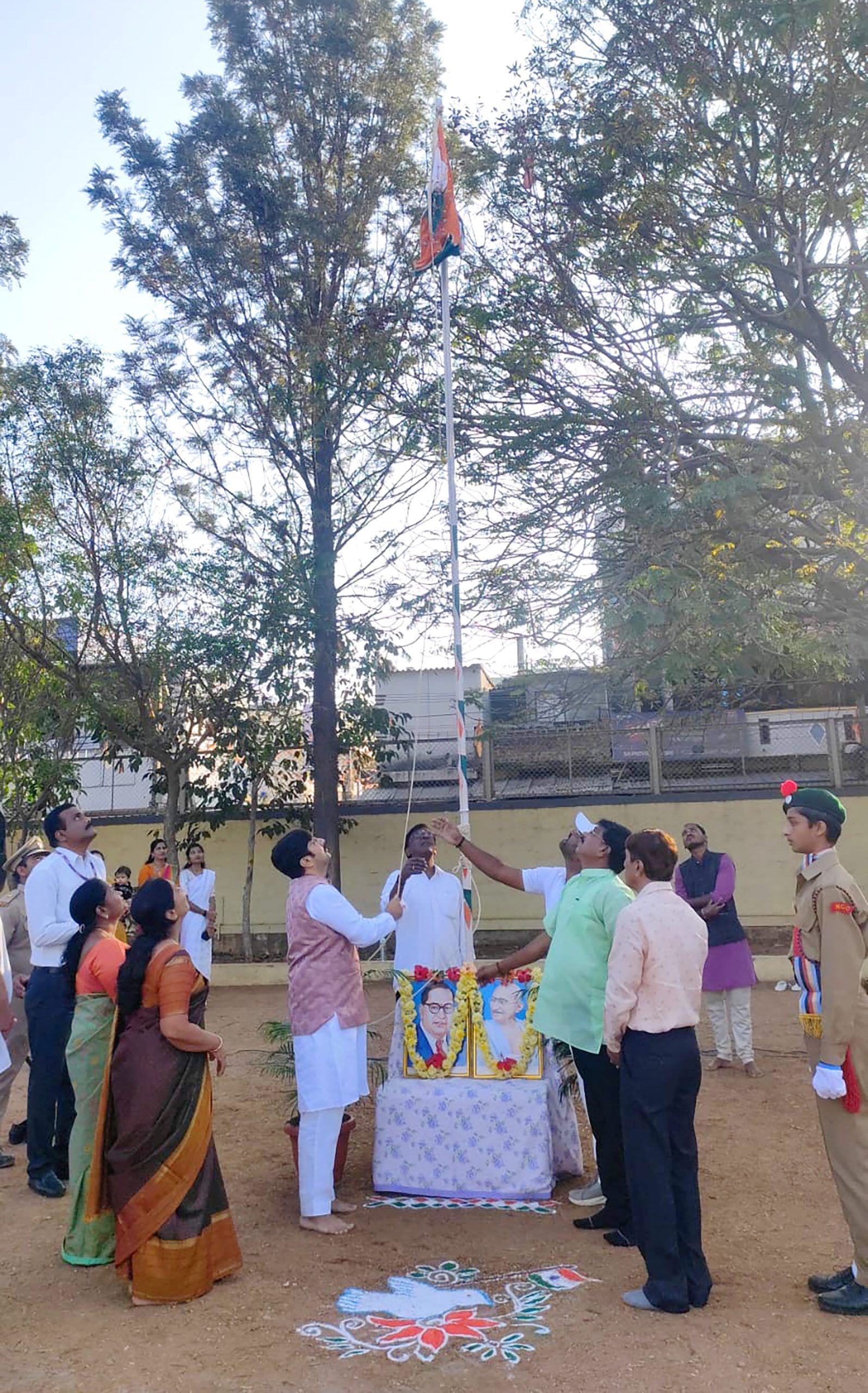 Joint Republic Day Celebration at Rashtrotthana Institutions - Davanagere (8)