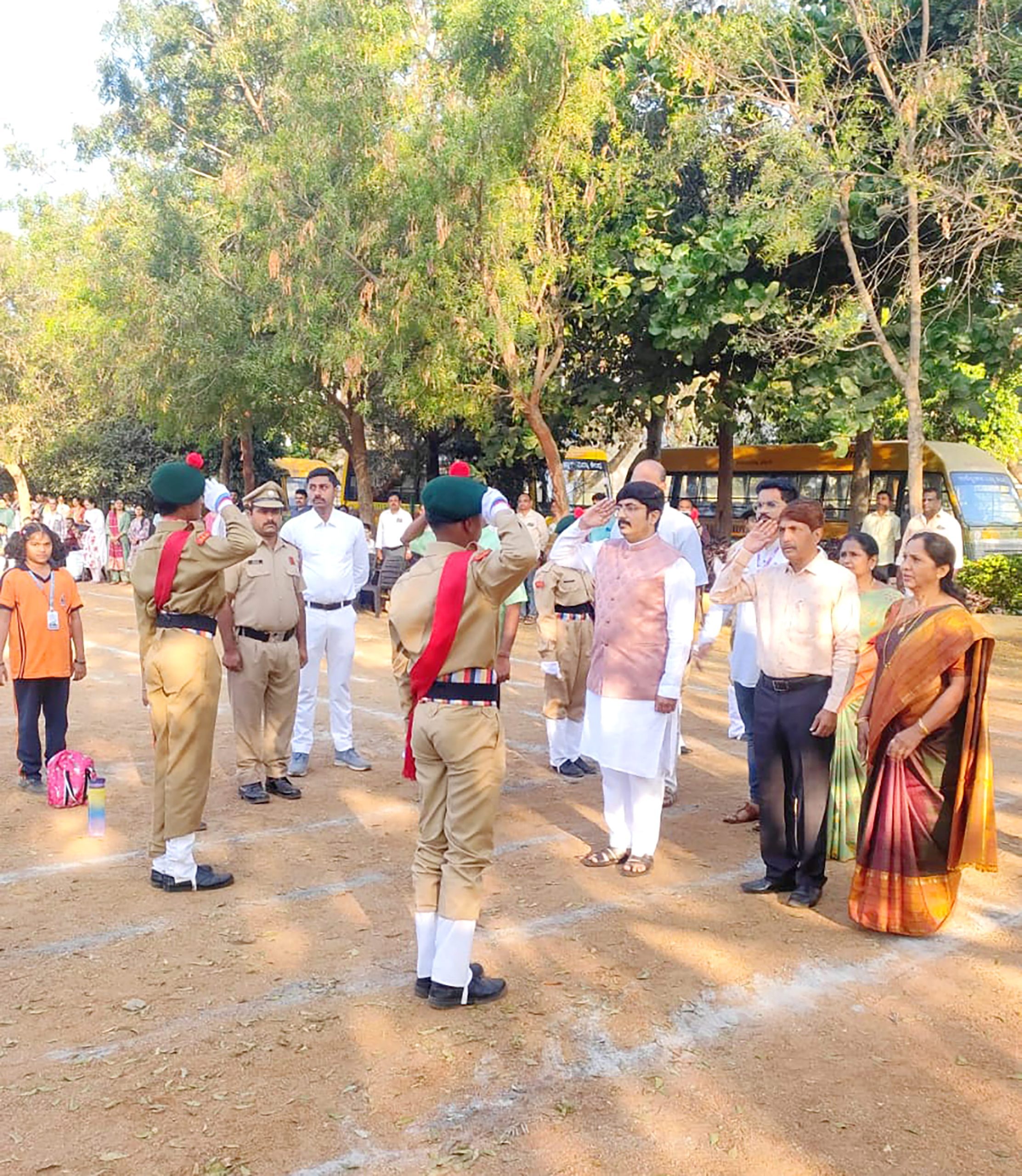 Joint Republic Day Celebration at Rashtrotthana Institutions - Davanagere (9)