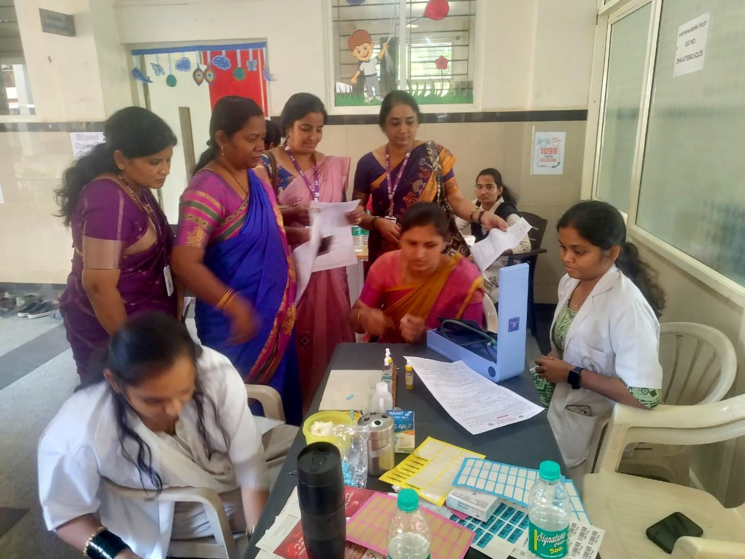 Massive Blood Donation Drive at RVK - Davangere (3)