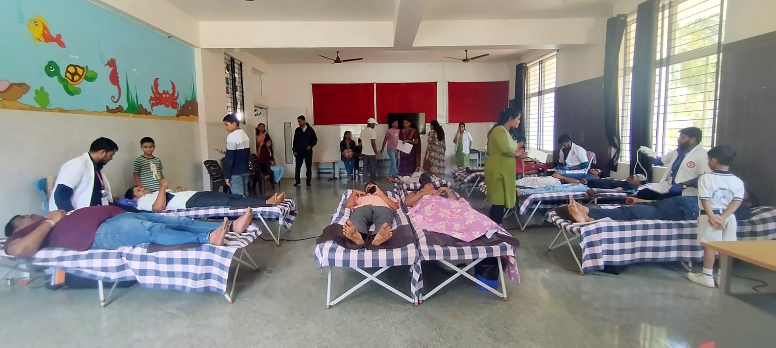 Massive Blood Donation Drive at RVK - Davangere (6)