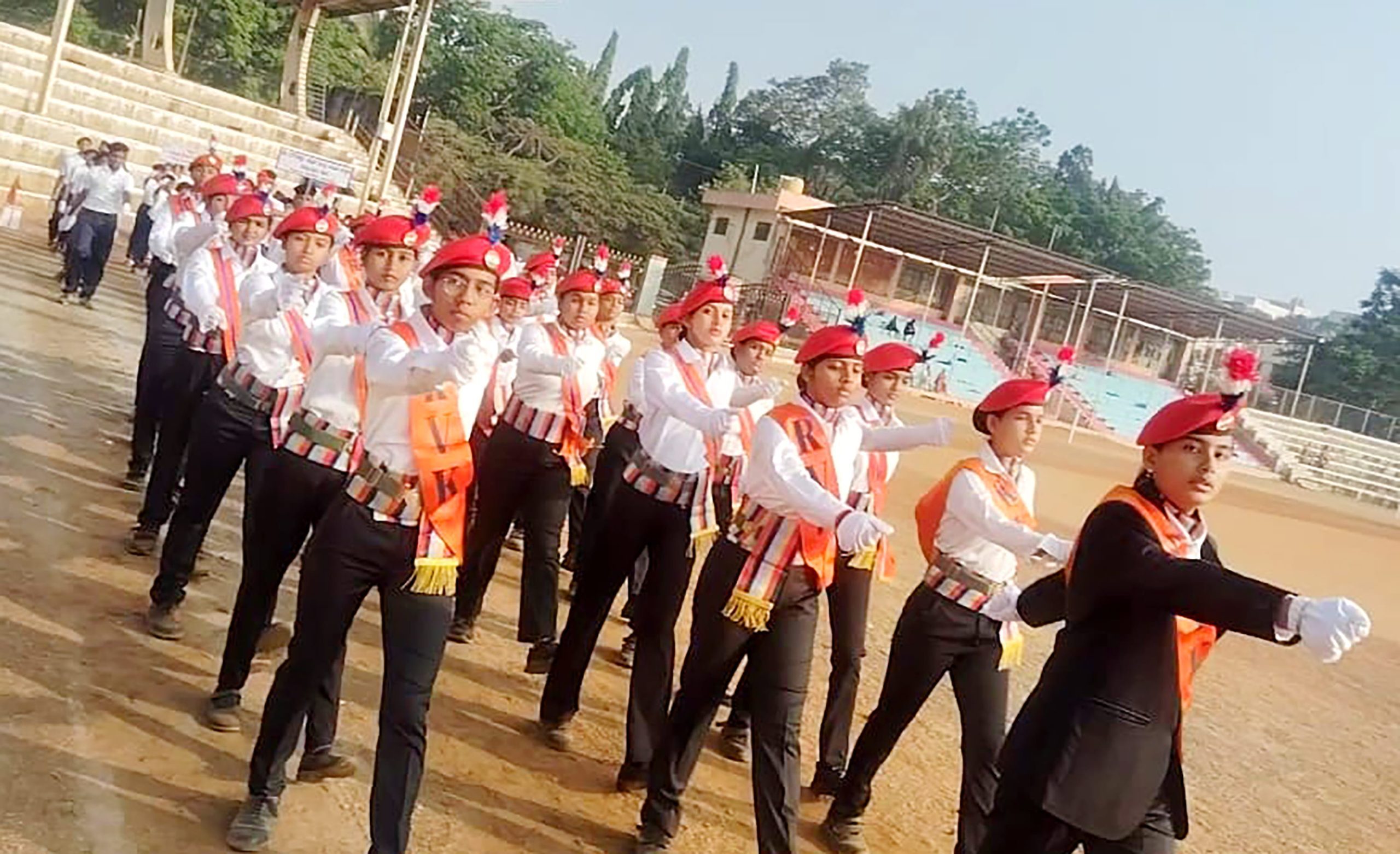 RVK Bags Second Prize in District-Level Republic Day March Past (2)