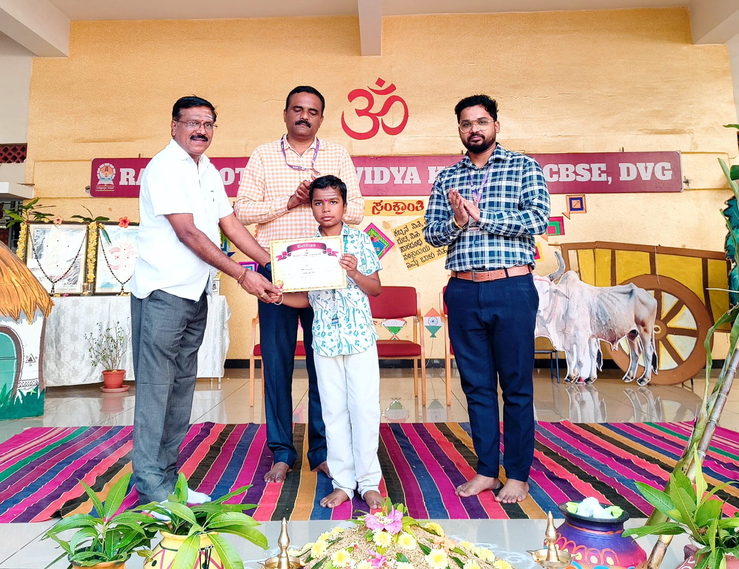 Student from RVK – Davangere has been Selected in Veer Gatha 5