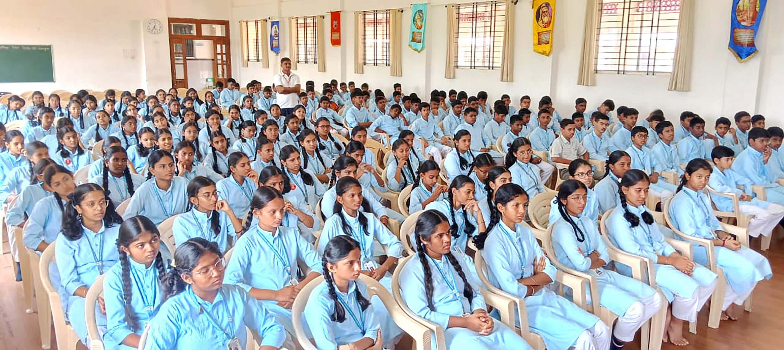 An awareness programme on the NDPS Act and Drug Abuse in RVK - Davangere at 11.32.42 AM