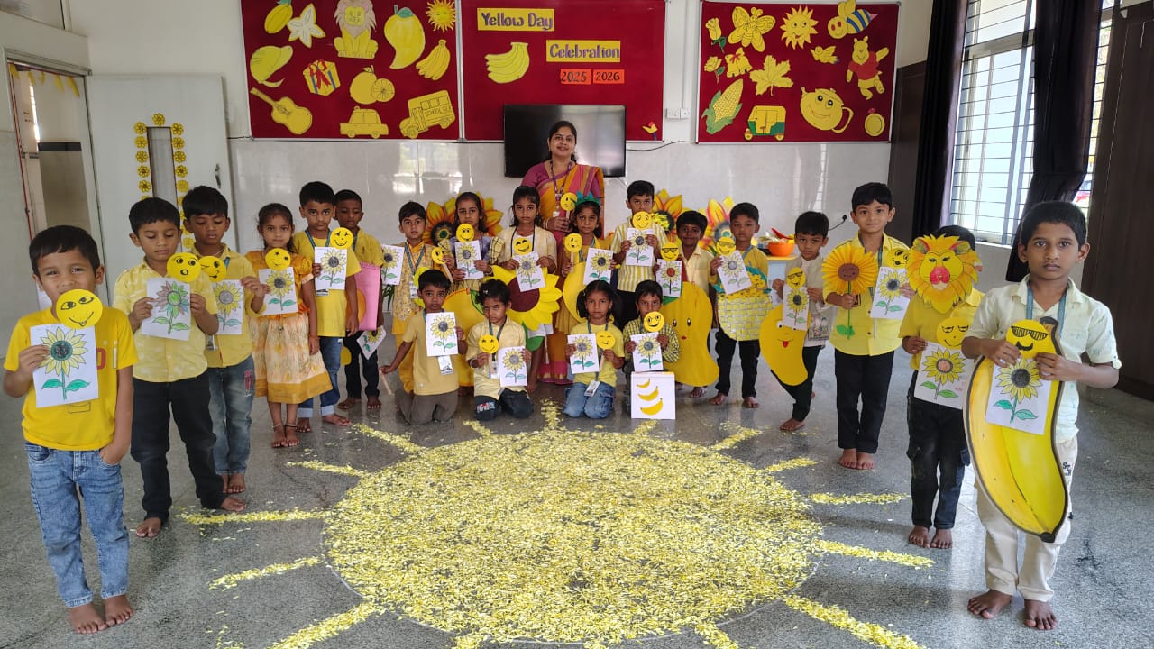 Yellow Day Celebration in RVK - Davangere at 2.08.21