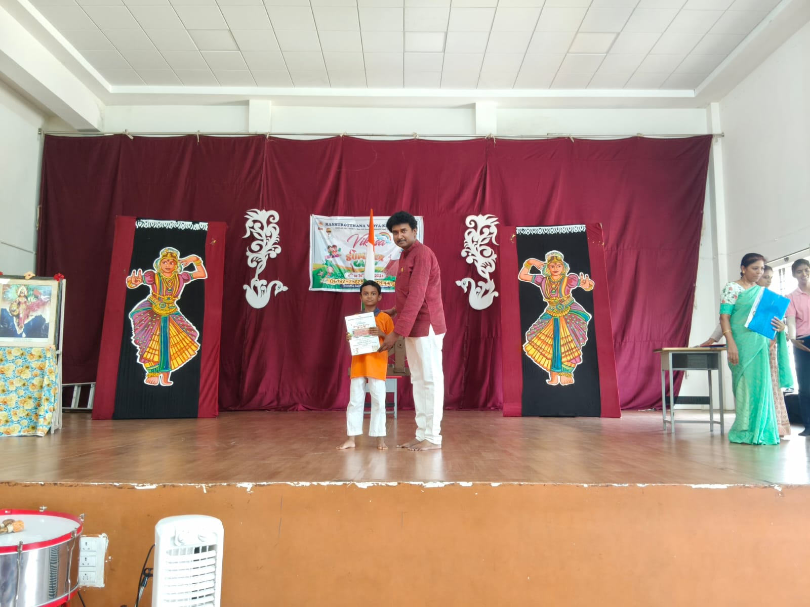 Valedictory Ceremony of the Annual Summer Camp at RVK – Davangere (4)
