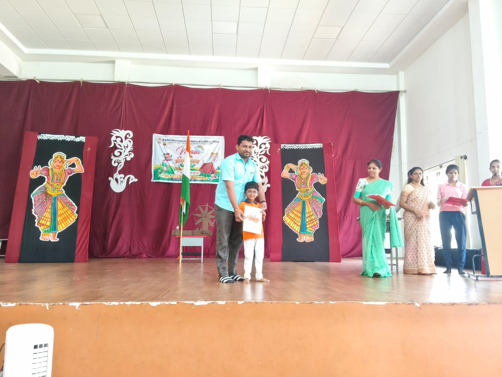 Valedictory Ceremony of the Annual Summer Camp at RVK – Davangere (6)