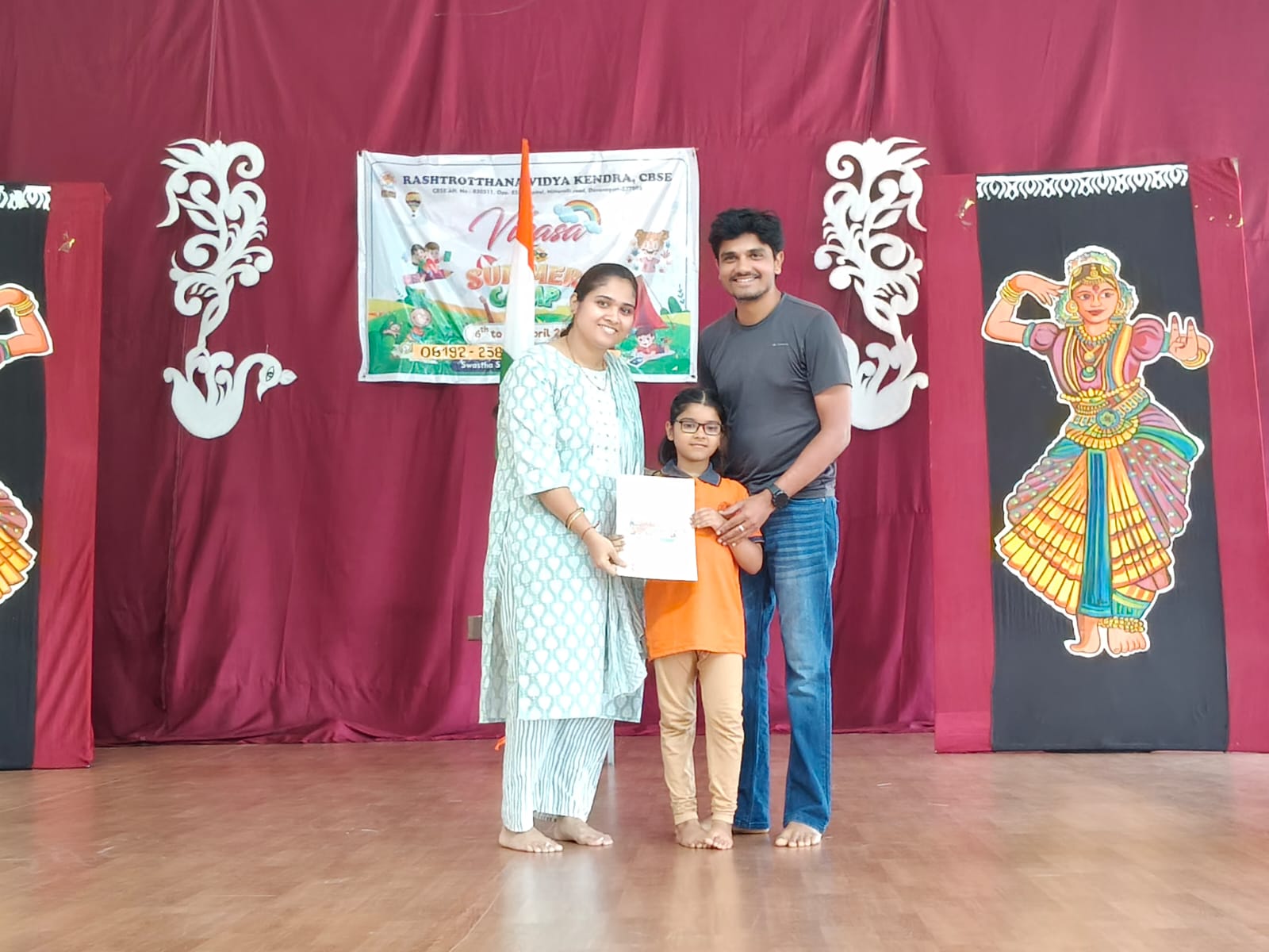 Valedictory Ceremony of the Annual Summer Camp at RVK – Davangere (9)