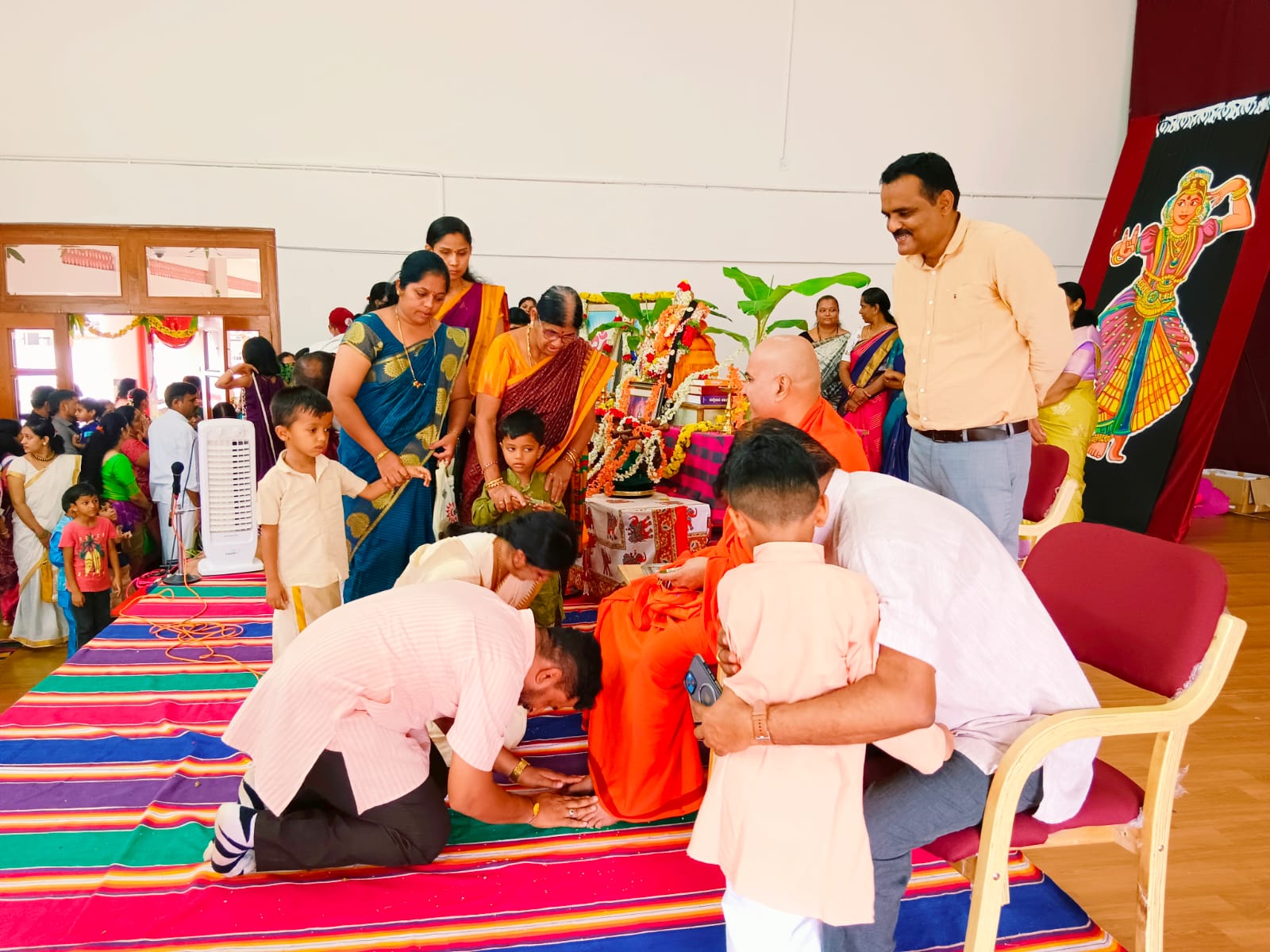 Aksharabhyasa and Vidyarambha at RVK - Davanagere (12)