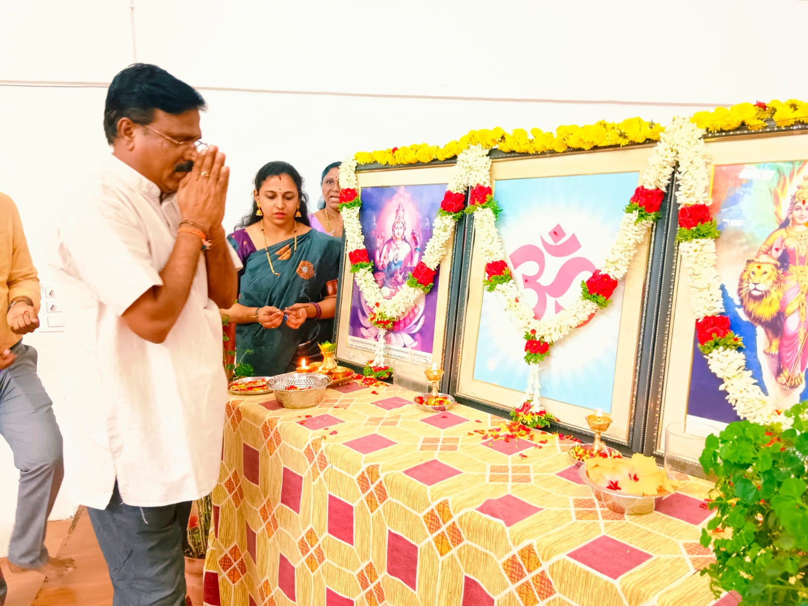 Aksharabhyasa and Vidyarambha at RVK - Davanagere (16)
