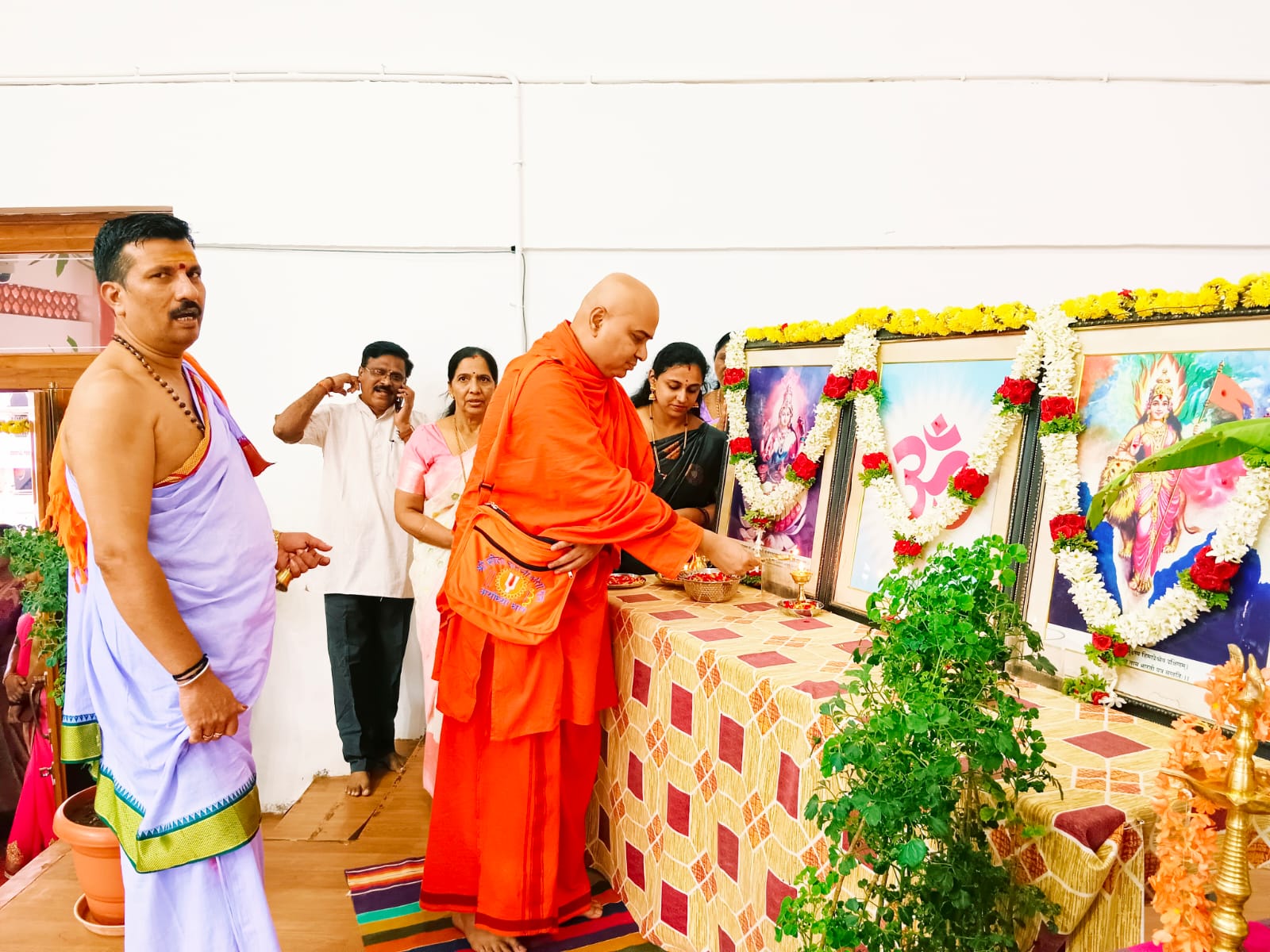 Aksharabhyasa and Vidyarambha at RVK - Davanagere (6)