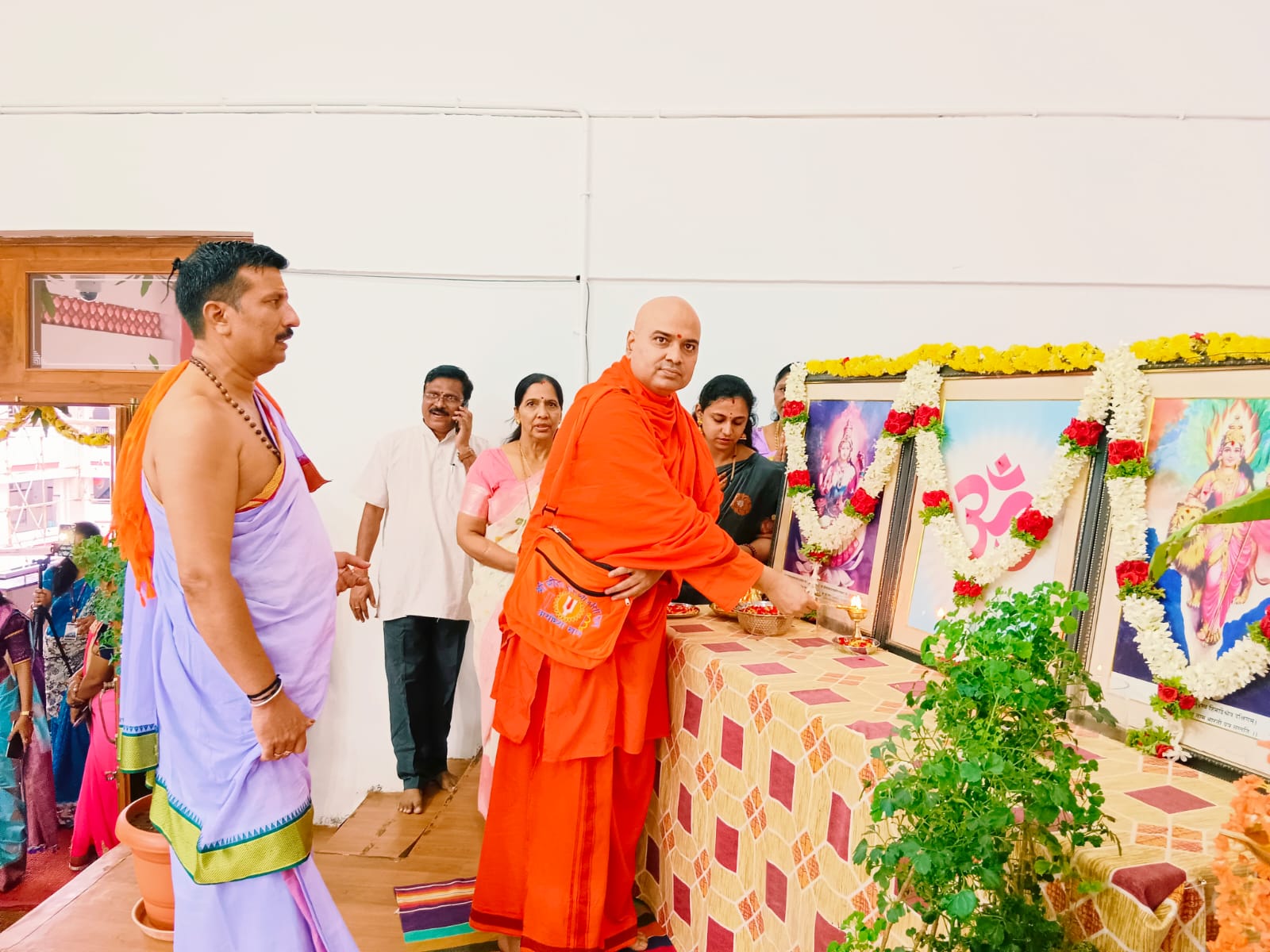 Aksharabhyasa and Vidyarambha at RVK - Davanagere (9)
