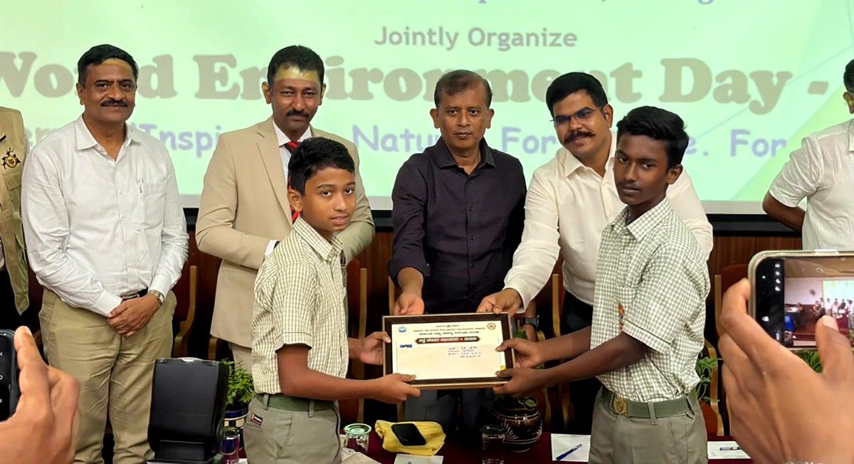 RVK - Davangere Students Win 3rd Prize in District-Level Eco Quiz (1)