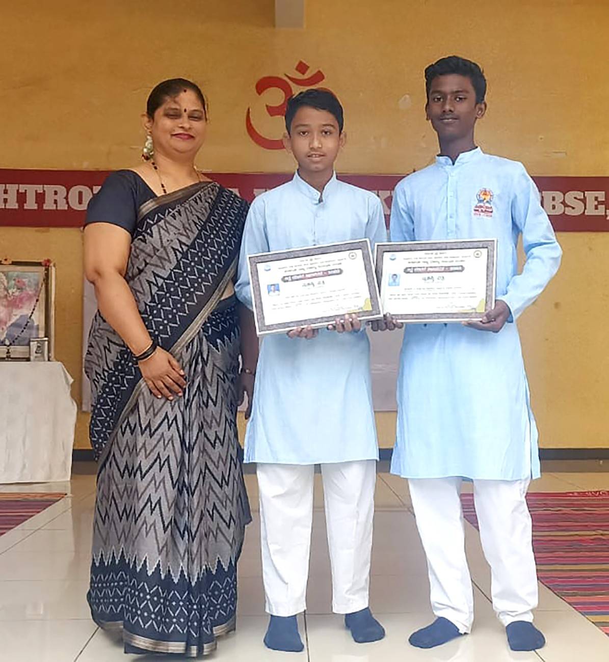 RVK - Davangere Students Win 3rd Prize in District-Level Eco Quiz (3)