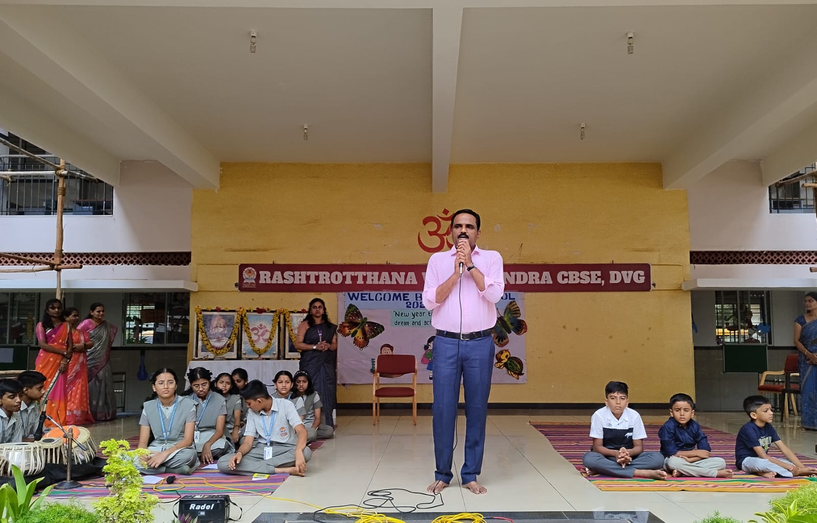 Welcome Back to School – Reopening Day Celebration at RVK - Davanagere (7)