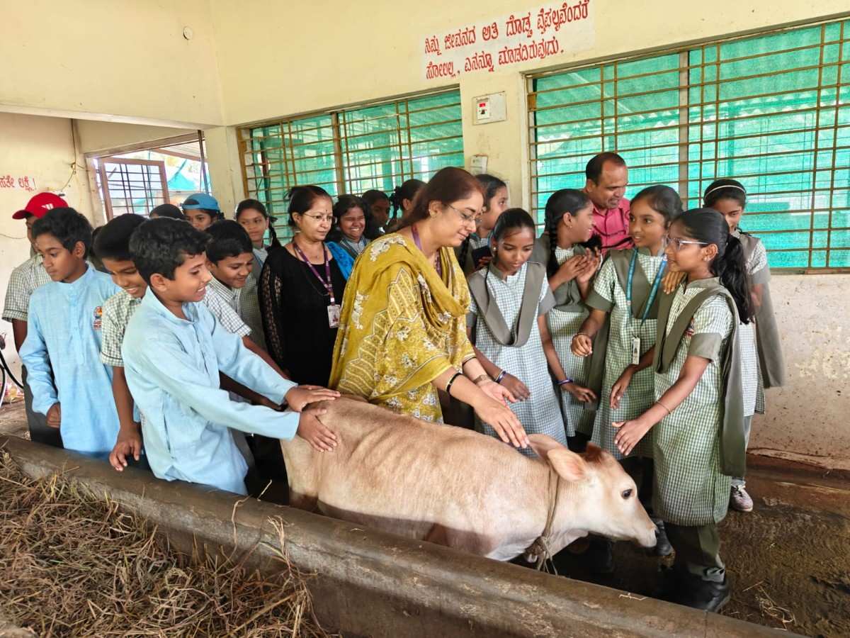 RVK – Davanagere Students Visited TKVK (10)