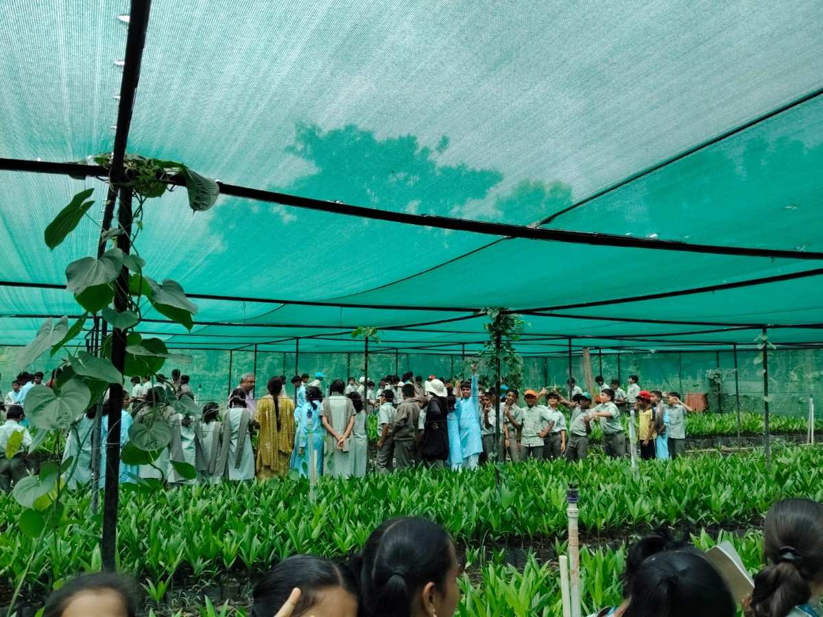 RVK – Davanagere Students Visited TKVK (2)