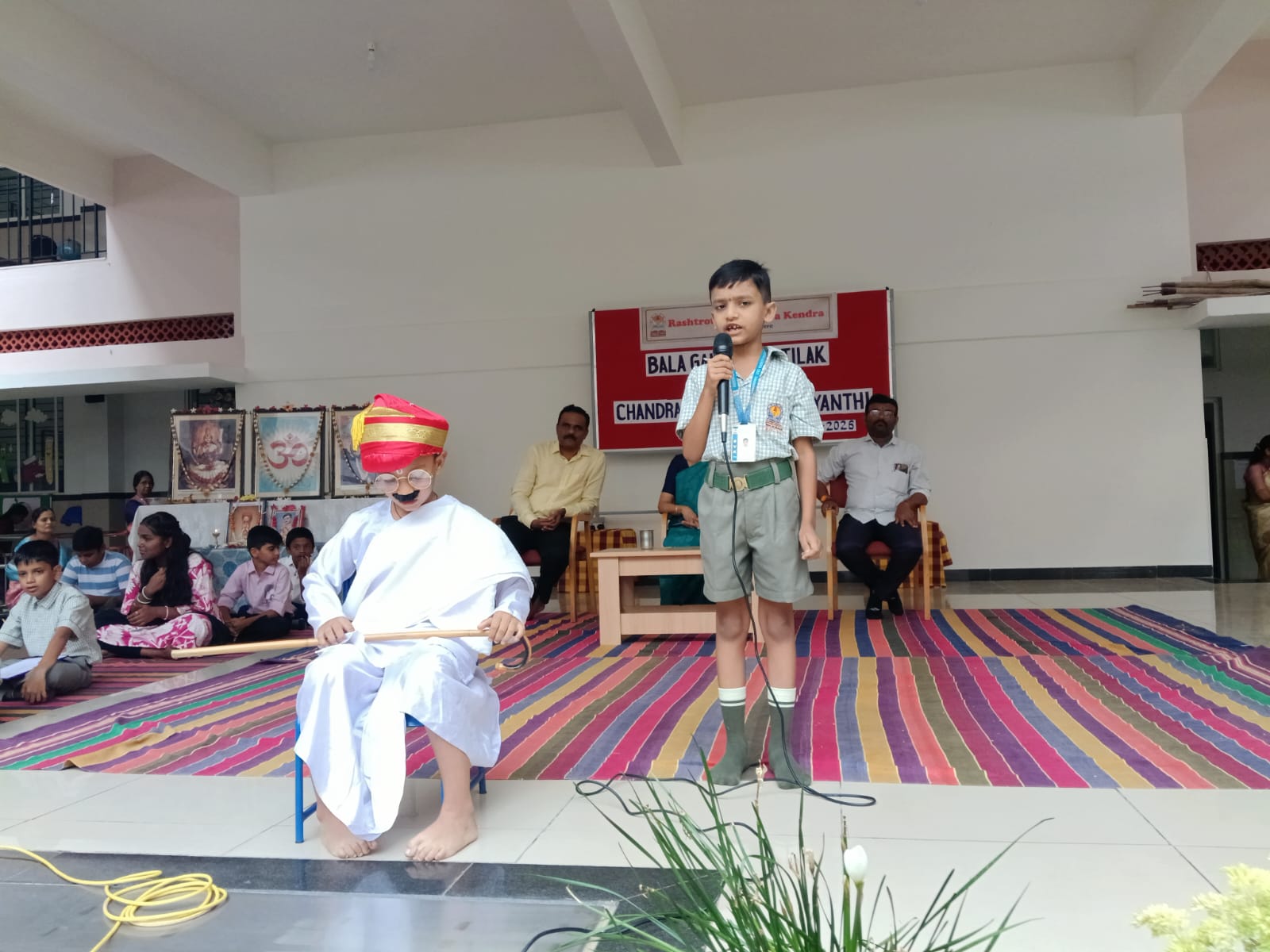 RVK - Davangere Honours Freedom Fighters Azad and Tilak (2)
