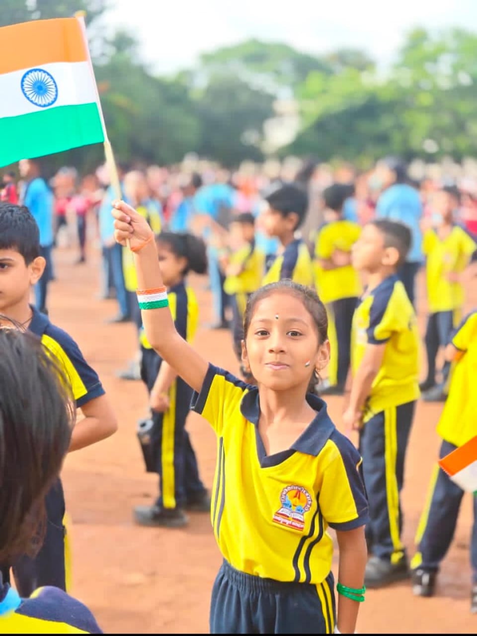 RVK Davanagere Celebrates 80th Independence Day with March Past, Cultural Programs, and Inspiring Addresses (4)