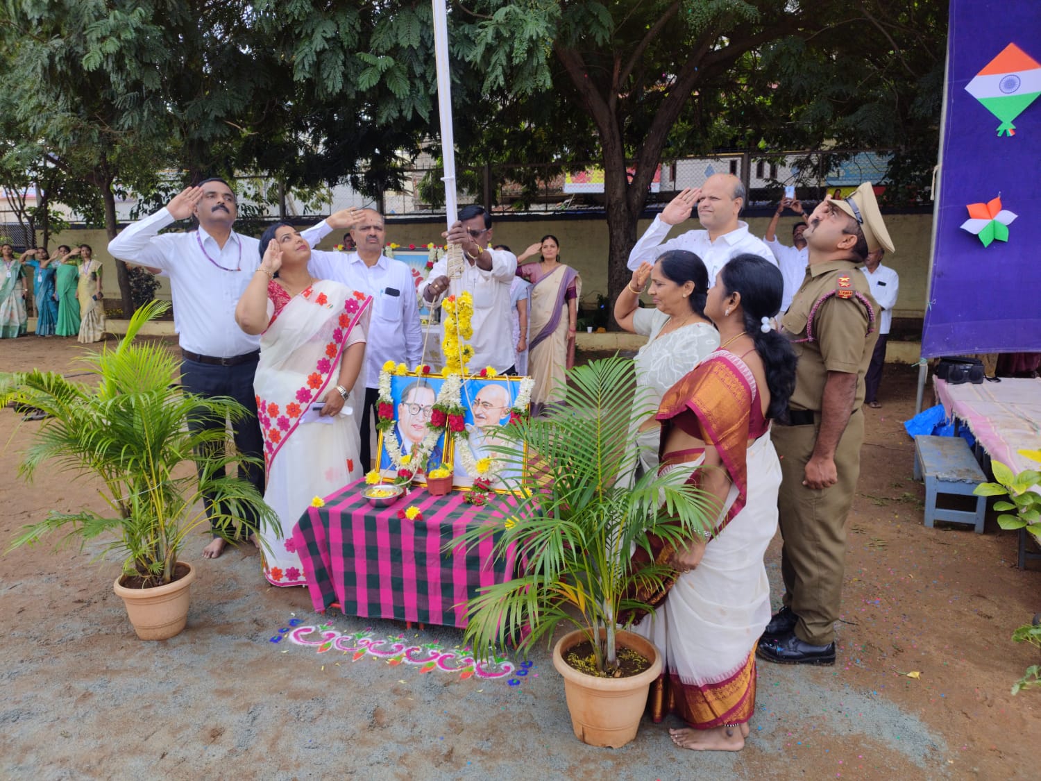 RVK Davanagere Celebrates 80th Independence Day with March Past, Cultural Programs, and Inspiring Addresses (8)