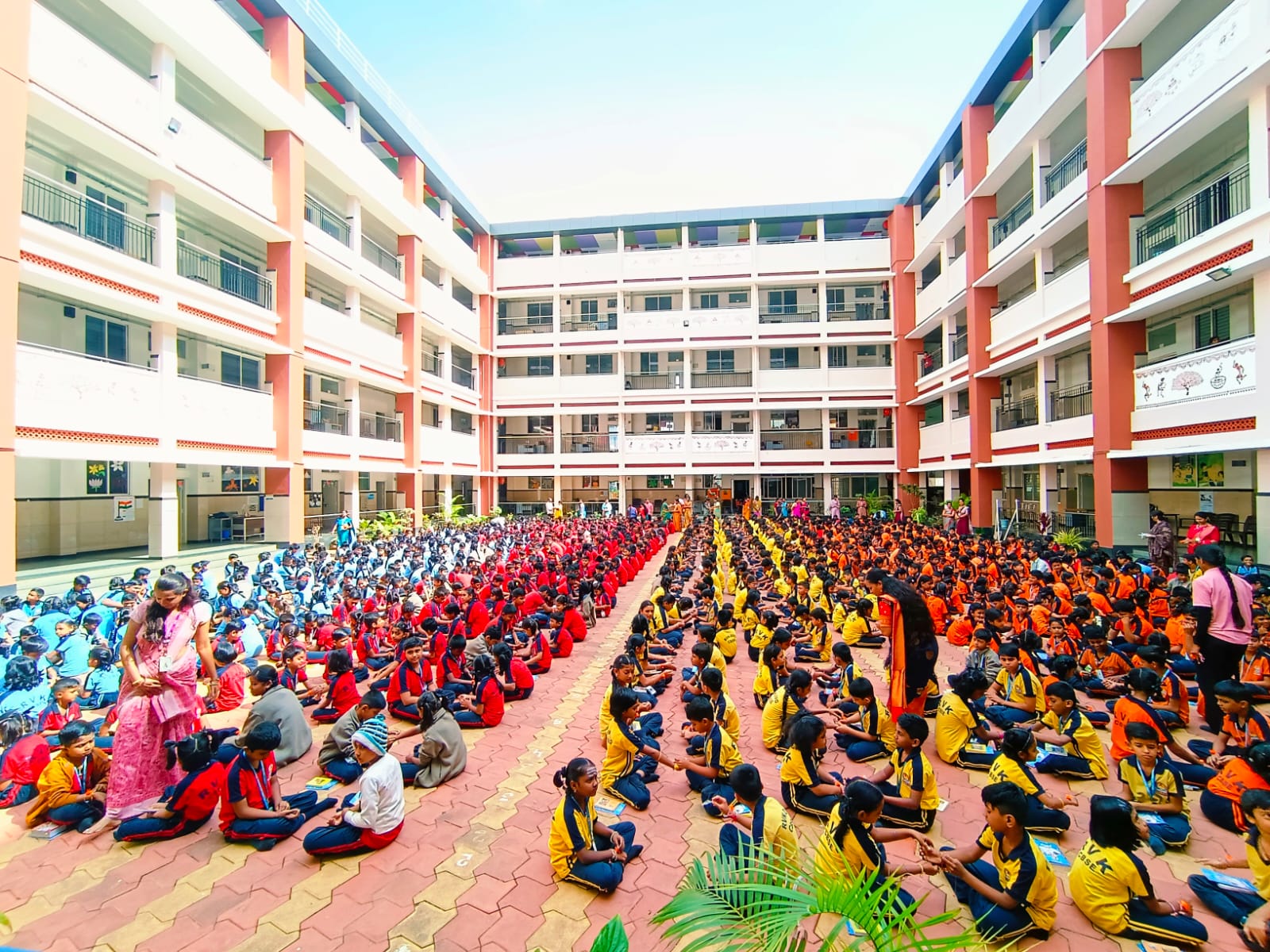 Raksha Bandhan Celebrated at RVK - Davangere (1)