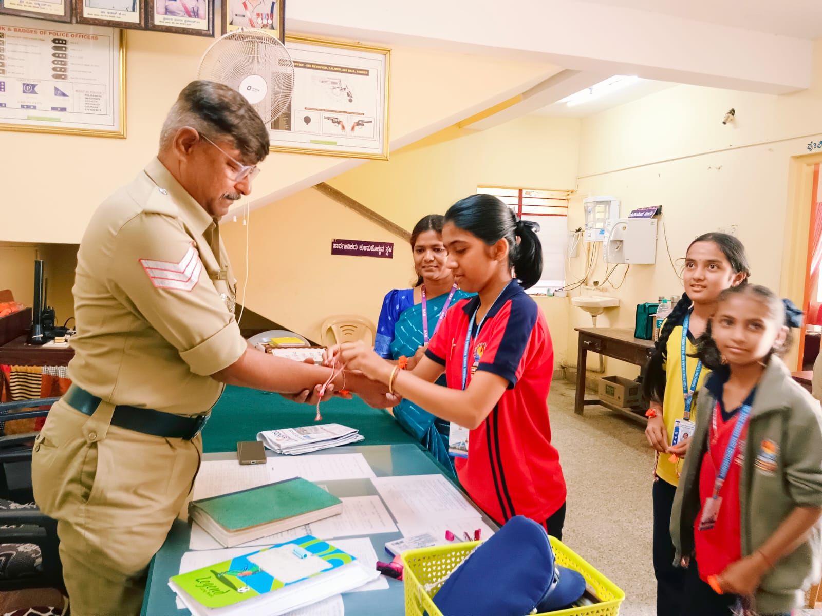 Raksha Bandhan Celebrated at RVK - Davangere (12)