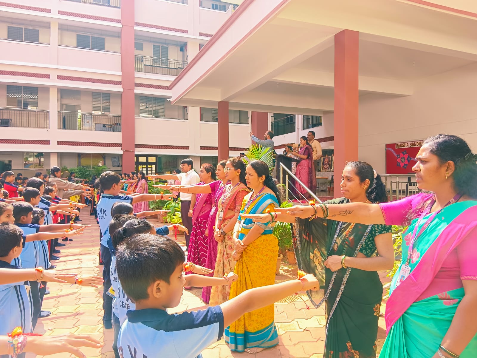 Raksha Bandhan Celebrated at RVK - Davangere (15)