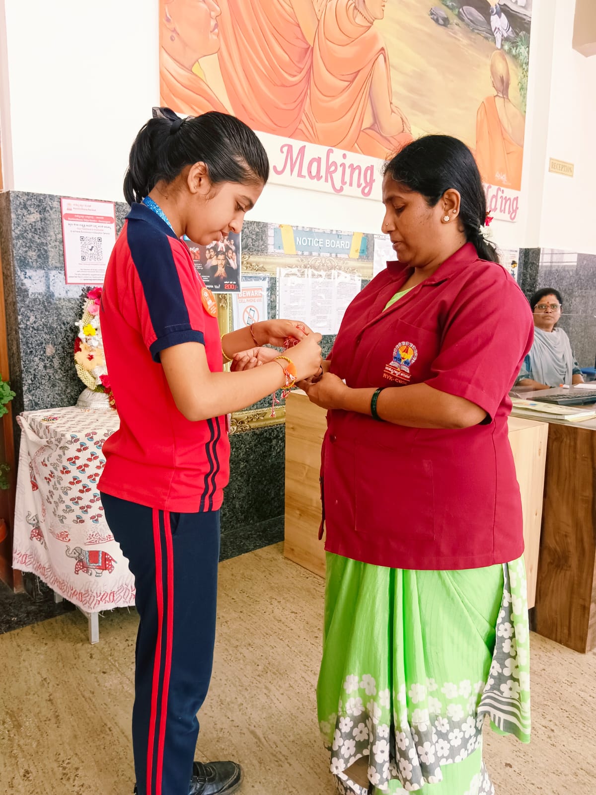 Raksha Bandhan Celebrated at RVK - Davangere (16)