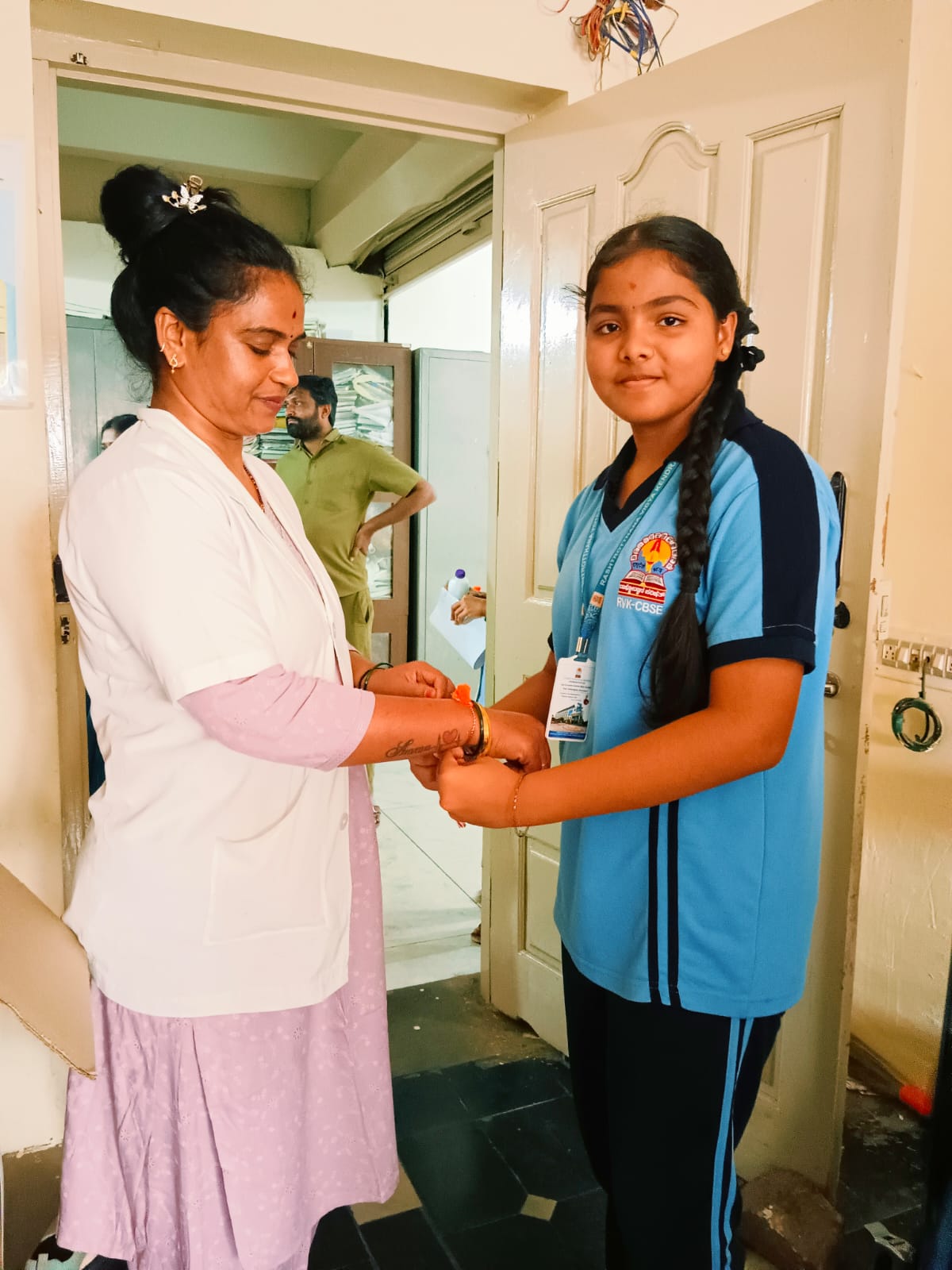 Raksha Bandhan Celebrated at RVK - Davangere (17)