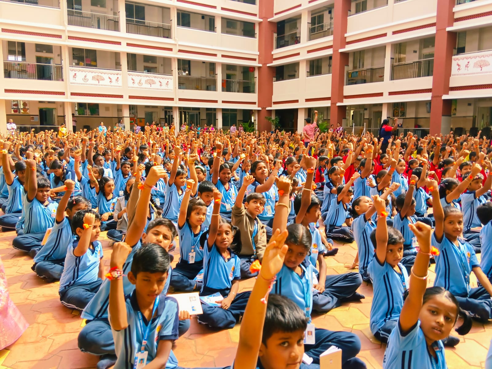 Raksha Bandhan Celebrated at RVK - Davangere (2)