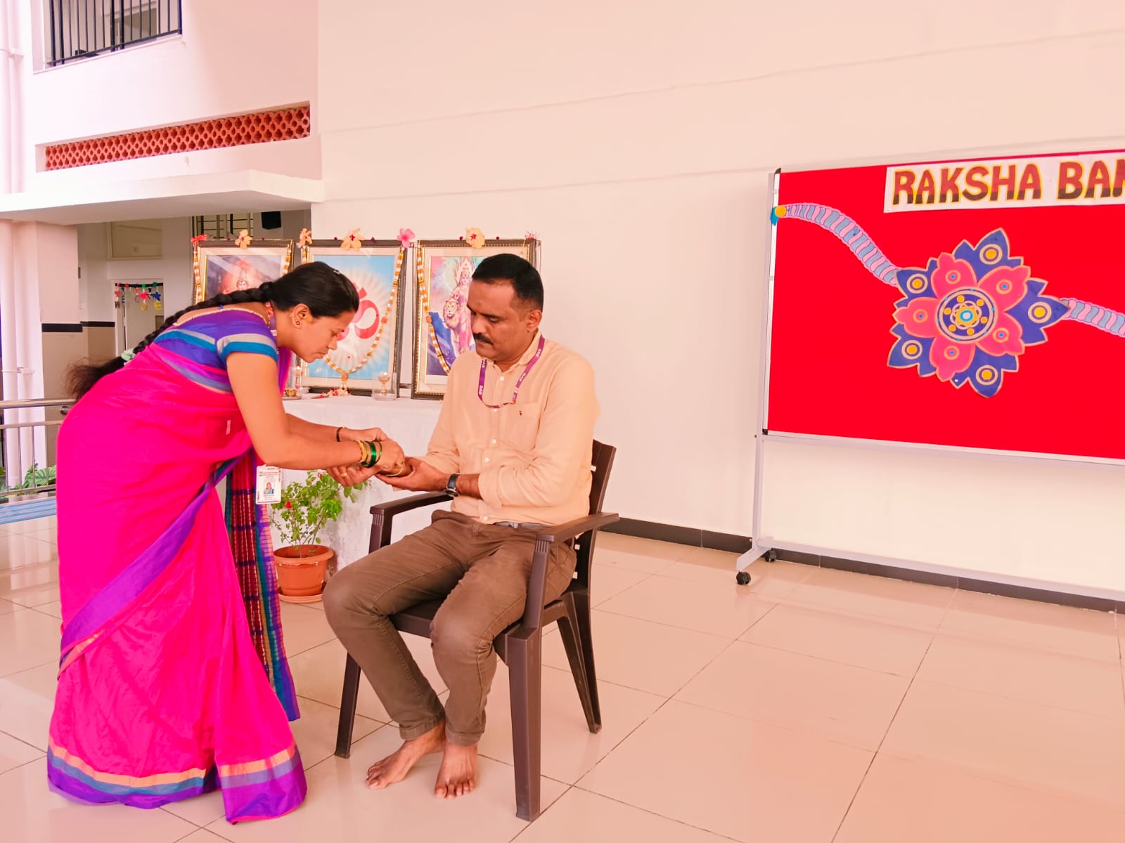 Raksha Bandhan Celebrated at RVK - Davangere (20)