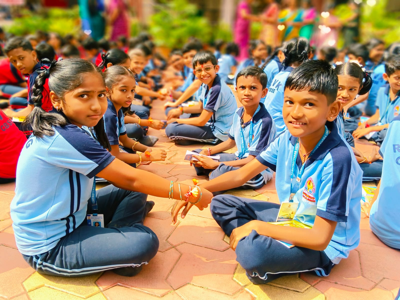 Raksha Bandhan Celebrated at RVK - Davangere (4)
