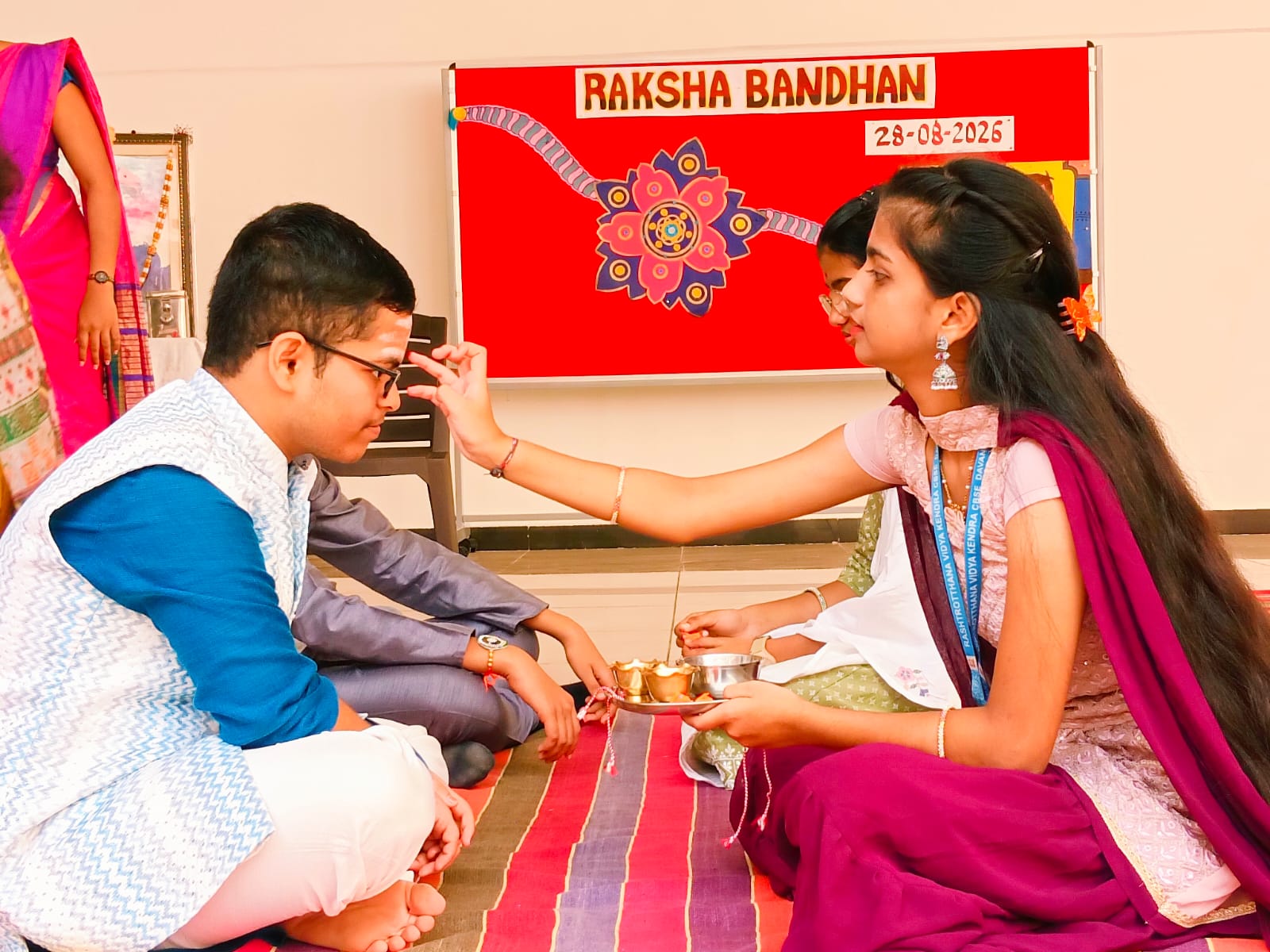 Raksha Bandhan Celebrated at RVK - Davangere (6)