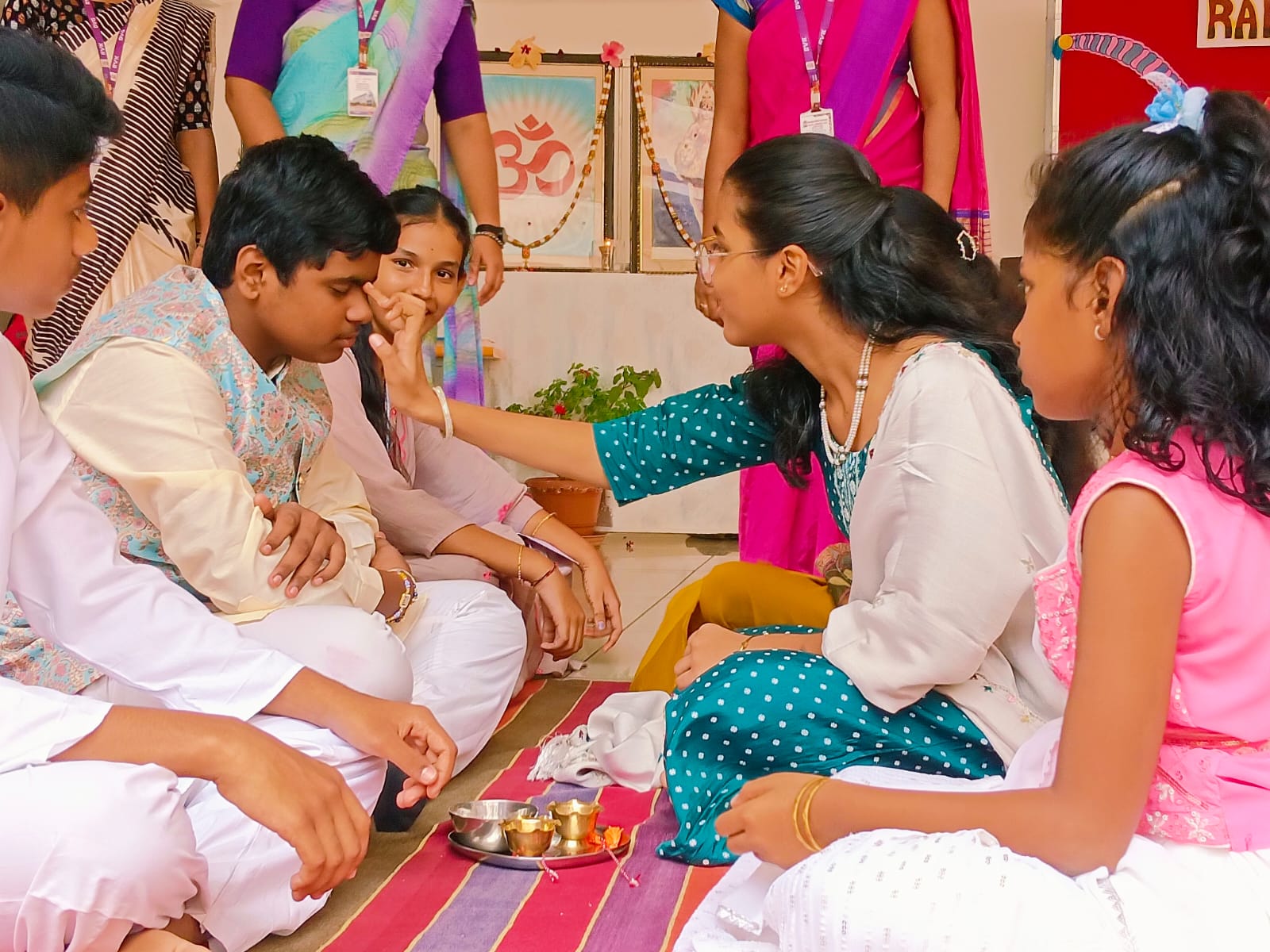 Raksha Bandhan Celebrated at RVK - Davangere (9)